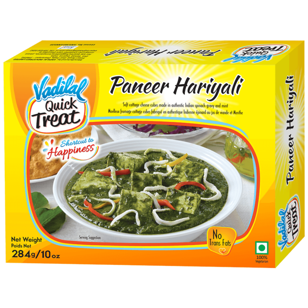 Vadilal Paneer Hariyali 284g