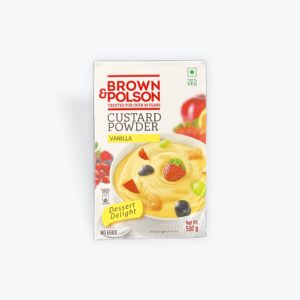 B&P Custard Pwdr vanilla 500g