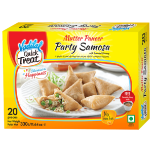 Vadilal Mutter Paneer Party Samosa 330g
