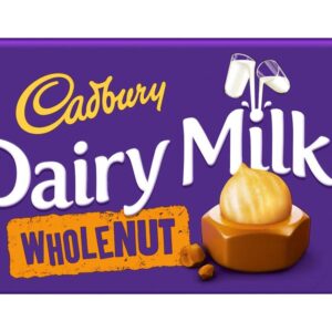 Cadbury Dairy Milk Wholenut Chocolate 200gm