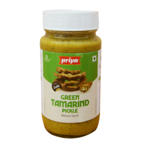 Priya green tamarind with garlic pickle