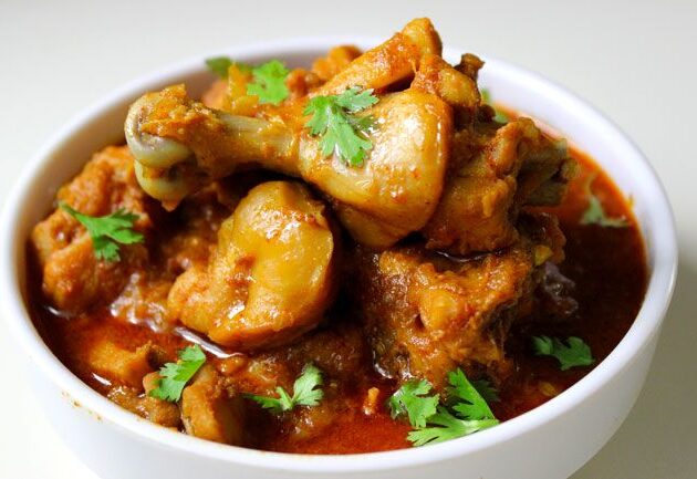 Andhra chicken curry