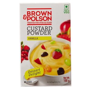B&P Custard Powder Vanilla 100 Gms