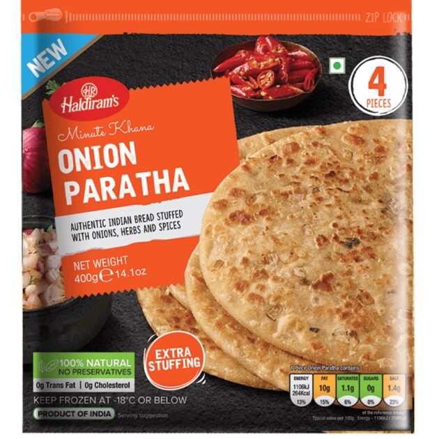 HR Onion Paratha 400gm