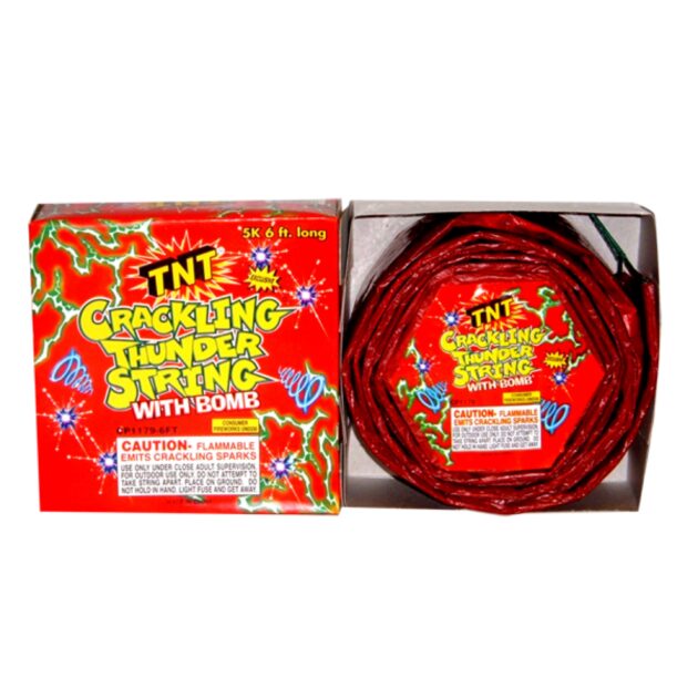 Crackling thunder string