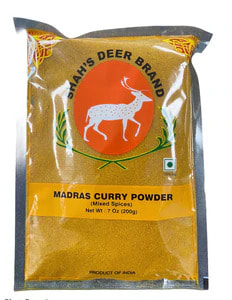 Deer Curry Powder Med 7oz