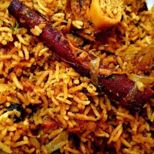 Goat Fry Biryani