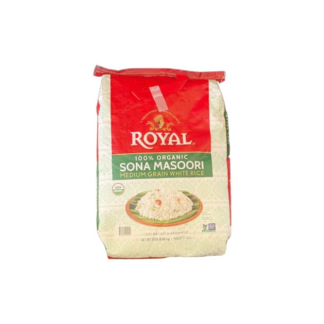 Royal Sona Masoori Organic 20lb
