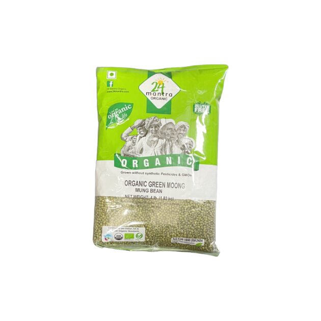 24m Green Moong Whole 4lb
