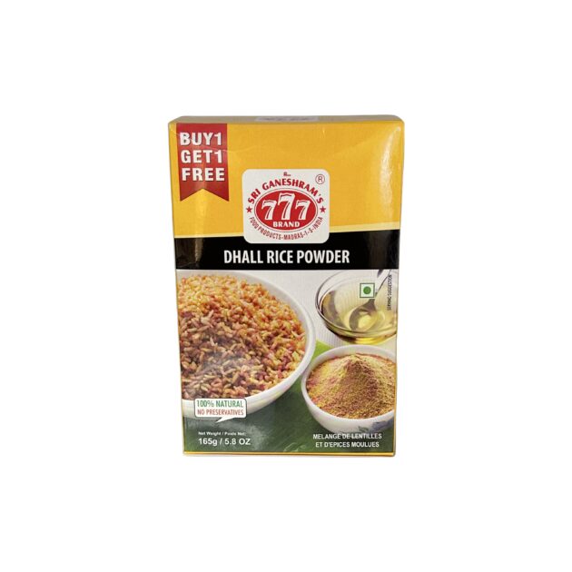 777 spiced dhaal powder 165g
