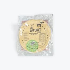 Lijjat Udad Plain Papad 200g