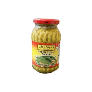 Mothers green chilli pickle 500g