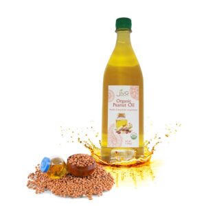 Jiva org peanut oil 1l