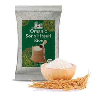 Jiva org sonamasuri rice white 10lb
