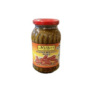 Mothers Stuffed Red chilli Pickle 500g