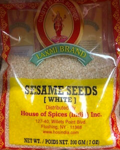 Lx sesame seeds white 200g