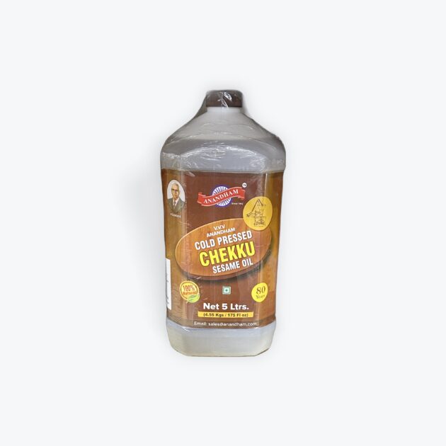 VVV Cold Pressed Chekku Sesame Oil 5lt