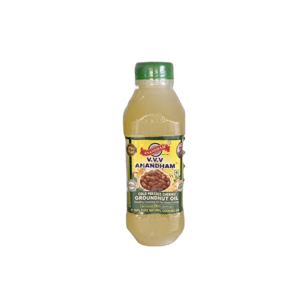 VVV Cold Pressed Chekku Groundnut Oil 500ml
