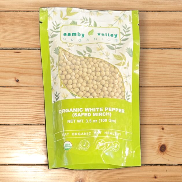 Ambv Org White Pepper 100g