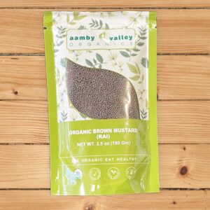 Ambv Org Brown Mustard 100g