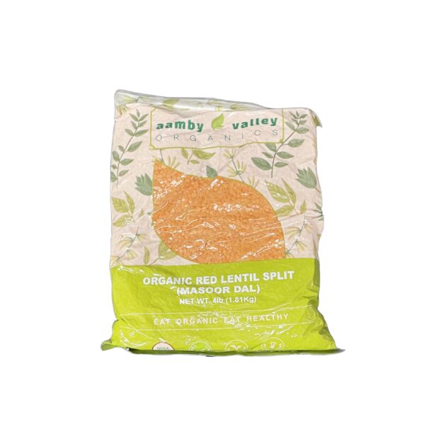 Ambv Org red Lentil Split 4lb