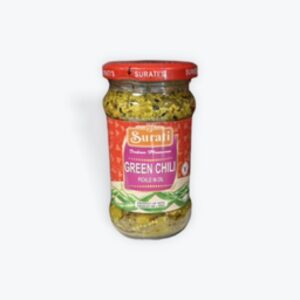 Surati green chili pickle 283g