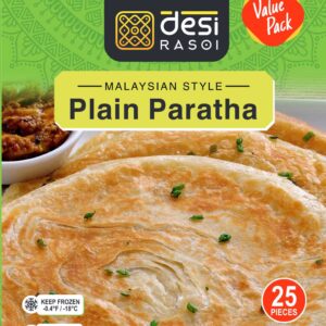Desi Rasoi Plain Paratha 25pcs