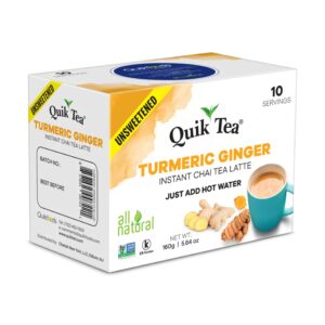 Quik Tea turmeric ginger 240g