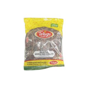 Telugu Guntur Dry Whole Chillis (200g)