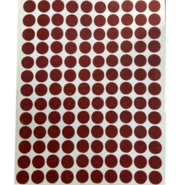 bindi round brown (per dozen)