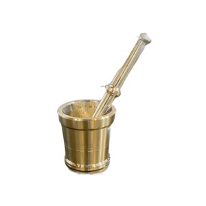 mortar & pestle stainless steel 3.5''