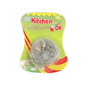 stainless steel scrubber