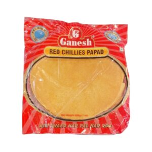 Ganesh red chili Papad 200g