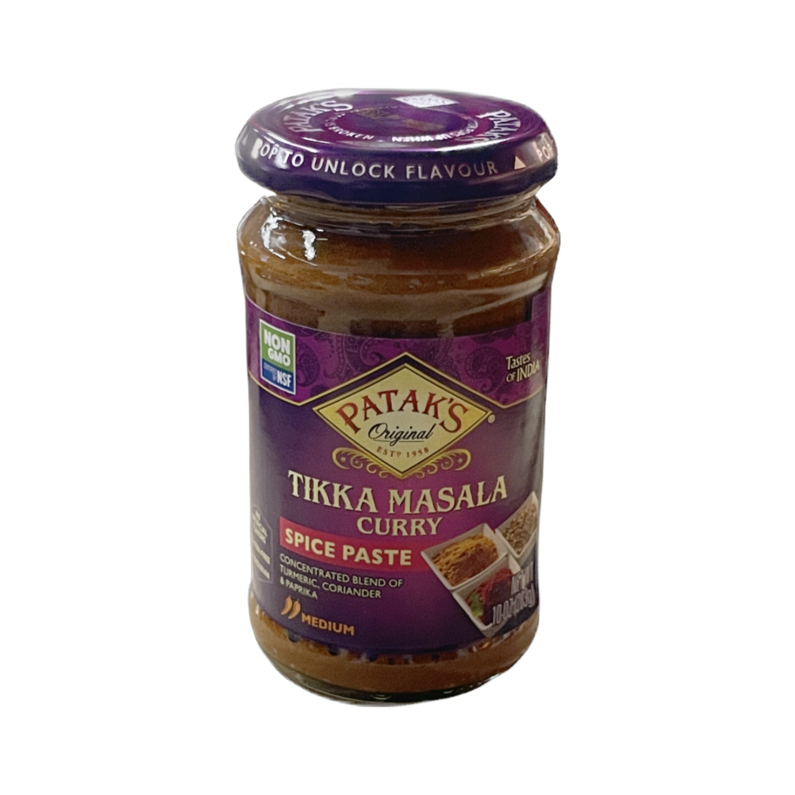 Pataks tikka masala curry paste 283g