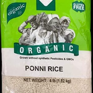 24m Ponni Raw Rice 4lb