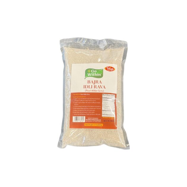 Telugu Go Bajra idli Rava 500g