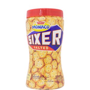 Parel Monaco sixer salted crackers jar 200g