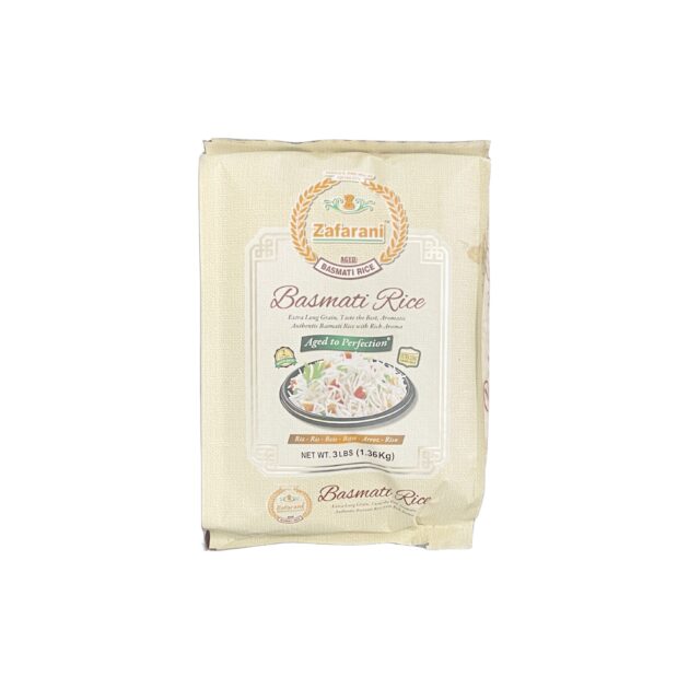 Zafarani basmati rice 3lb