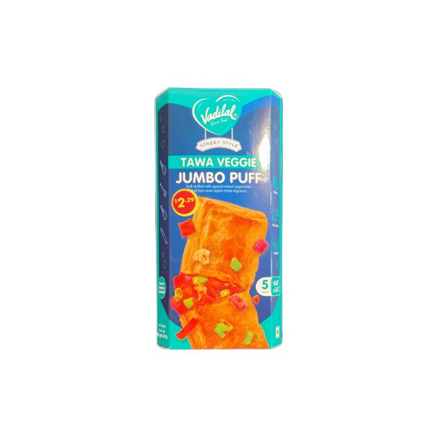 Vadilal jumbo tawa veggie puff 125g