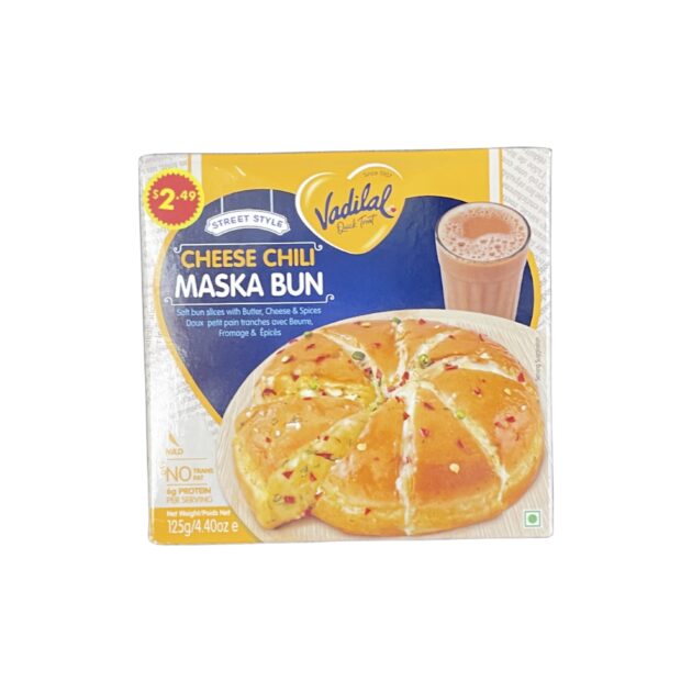 Vadilal cheese chili maska bun 125g