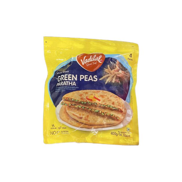 Vadilal green peas paratha 4pc