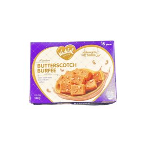 Vadilal butterscotch burfee 340g