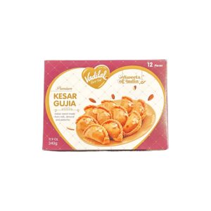 Vadilal kesar gujiya 340g