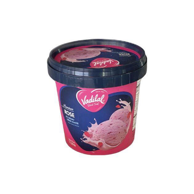 Vadilal rose ice cream 1l