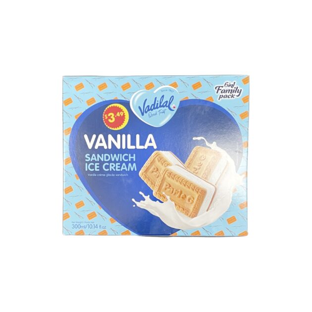 Vadilal vanilla sandwich 300ml