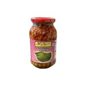 Mothers gujarati methia mango pickle 500g