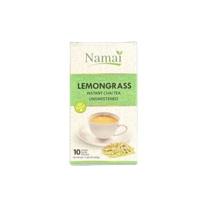 Namai instant chai lemongrass unsweetened 10ct