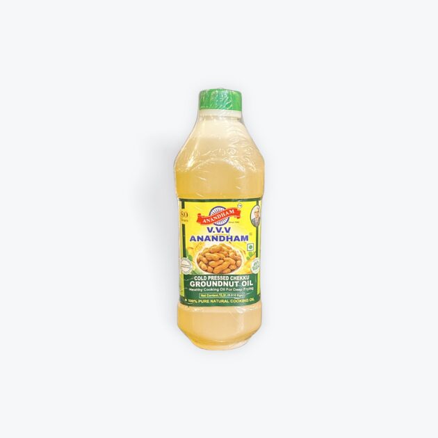 VVV Anandham Cold Pressed Groundnut Oil 1ltr