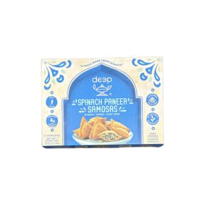 Deep spinach paneer samosa 8pc