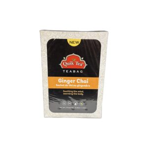 Quik Tea Ginger tea bags 5.08oz